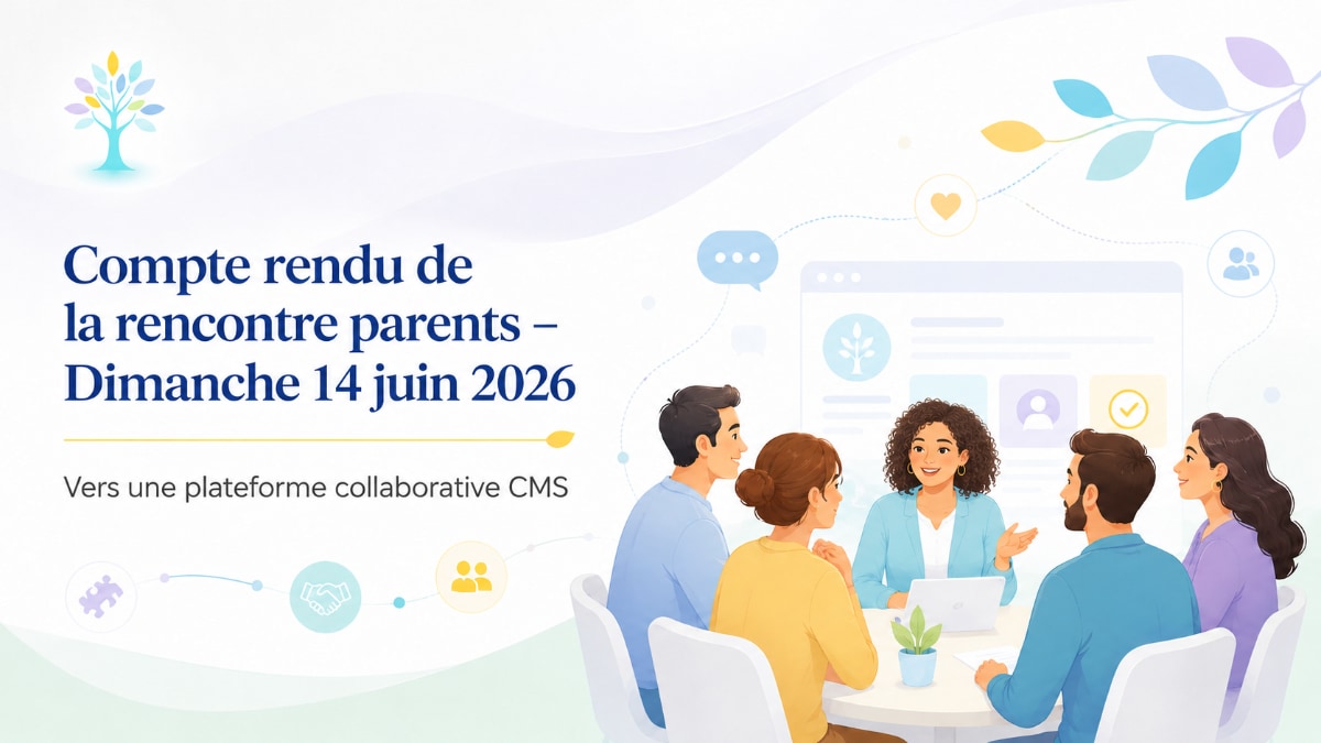 Compte rendu de la réunion parents